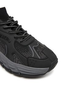 Iceberg Sneakersy IUSOCK Czarny. Kolor: czarny. Materiał: materiał #6