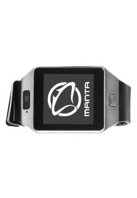 Manta - Smartwatch MANTA MA427 Stalowy. Rodzaj zegarka: smartwatch. Kolor: szary. Styl: elegancki, casual #2