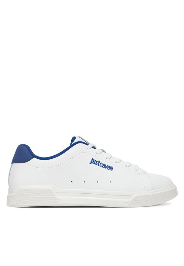 Just Cavalli Sneakersy 80QA3SB6 ZPC25 Biały. Kolor: biały. Materiał: skóra