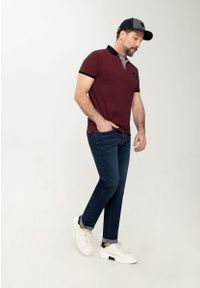 Volcano - Spodnie jeansowe męskie o regularnej nogawce, D-JERRY 48. Kolekcja: plus size. Kolor: niebieski. Styl: klasyczny