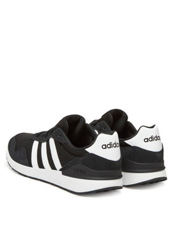 Adidas - adidas Sneakersy Run 60s 4.0 JR6622 Czarny. Kolor: czarny. Materiał: materiał. Sport: bieganie