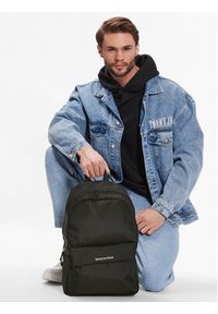 Tommy Jeans Plecak Tjm Essential Backpack AM0AM08646 Czarny. Kolor: czarny. Materiał: materiał