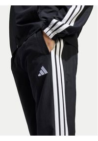 Adidas - adidas Dres 3-Stripes JI8849 Czarny Regular Fit. Kolor: czarny. Materiał: syntetyk #7