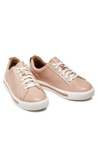 Clarks Sneakersy Un Maui Lace 261401674 Różowy. Kolor: różowy. Materiał: skóra #4