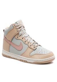 Nike Sneakersy Dunk High DD1869 113 Beżowy. Kolor: beżowy. Materiał: skóra #4