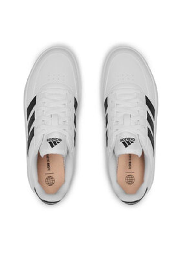 Adidas - adidas Sneakersy Breaknet 2.0 HP9426 Biały. Kolor: biały. Materiał: skóra