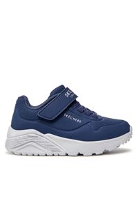 skechers - Skechers Sneakersy Uno Lite Vendox 403695L/NVY Granatowy. Kolor: niebieski. Materiał: skóra #1