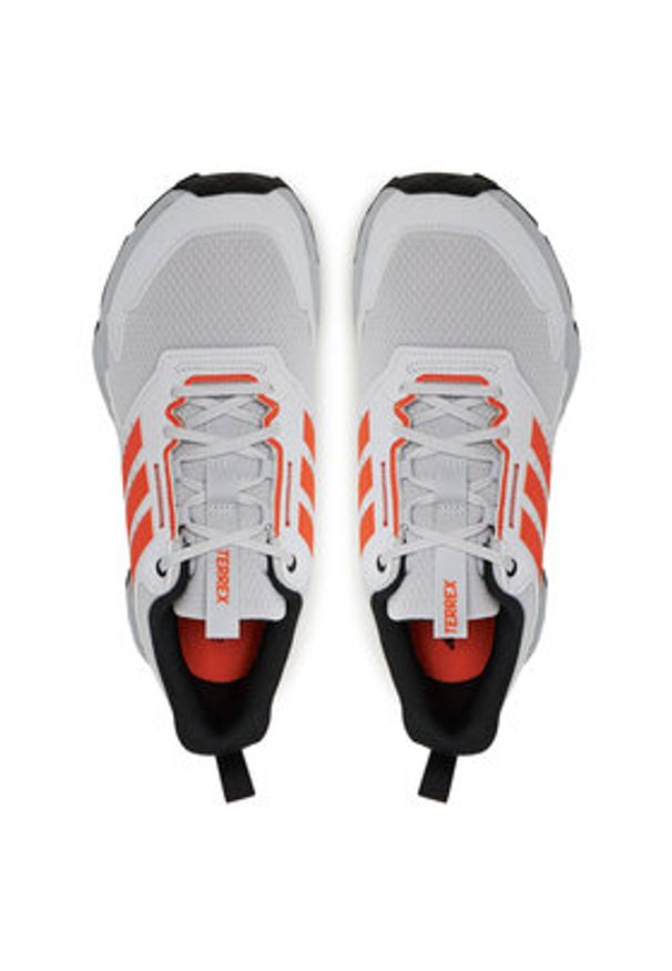 Adidas - adidas Buty do biegania Tracefinder JI4284 Szary. Kolor: szary. Materiał: materiał
