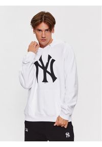 47 Brand Bluza New York Yankees BB017PEMIBR544118WW Écru Regular Fit. Materiał: bawełna