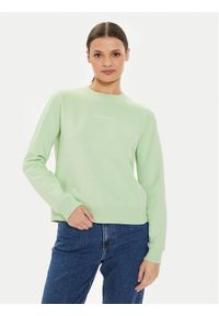 Calvin Klein Jeans Bluza Institutional J20J222548 Zielony Regular Fit. Kolor: zielony. Materiał: bawełna