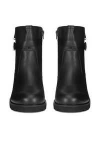 Remonte Botki D0A71-01 Czarny. Kolor: czarny. Materiał: skóra #3