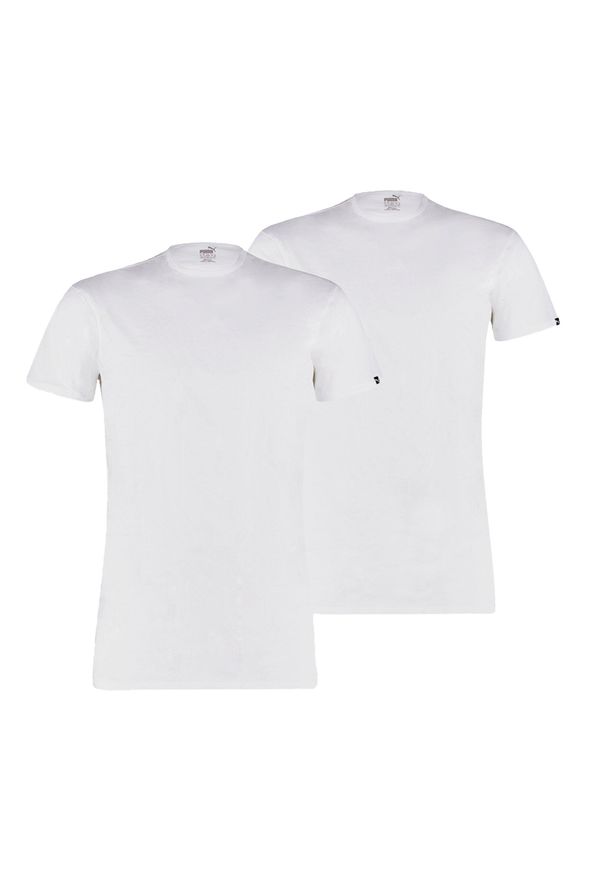 Koszulka męska Puma Basic 2p Crew Tee. Kolor: biały