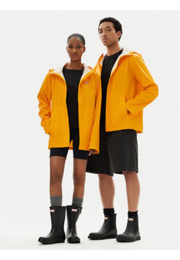 Hunter Kurtka przeciwdeszczowa Izzy Unisex HARU0012251 Żółty Regular Fit. Kolor: żółty. Materiał: syntetyk