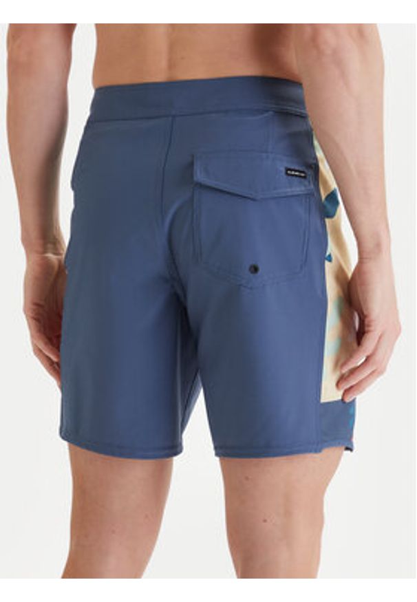 Quiksilver Szorty kąpielowe Surfsilk Arch 18" EQYBS04867 Niebieski Regular Fit. Kolor: niebieski. Materiał: syntetyk