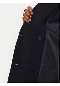 Morgan Płaszcz wełniany 242-GDINE Granatowy Regular Fit. Kolor: niebieski. Materiał: wełna, syntetyk #5