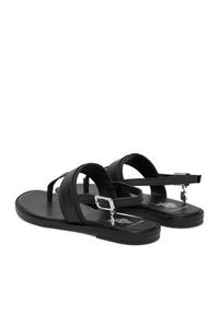 U.S. Polo Assn. Sandały EO-CASSIE001W/6TY1 Czarny. Kolor: czarny. Materiał: materiał #6