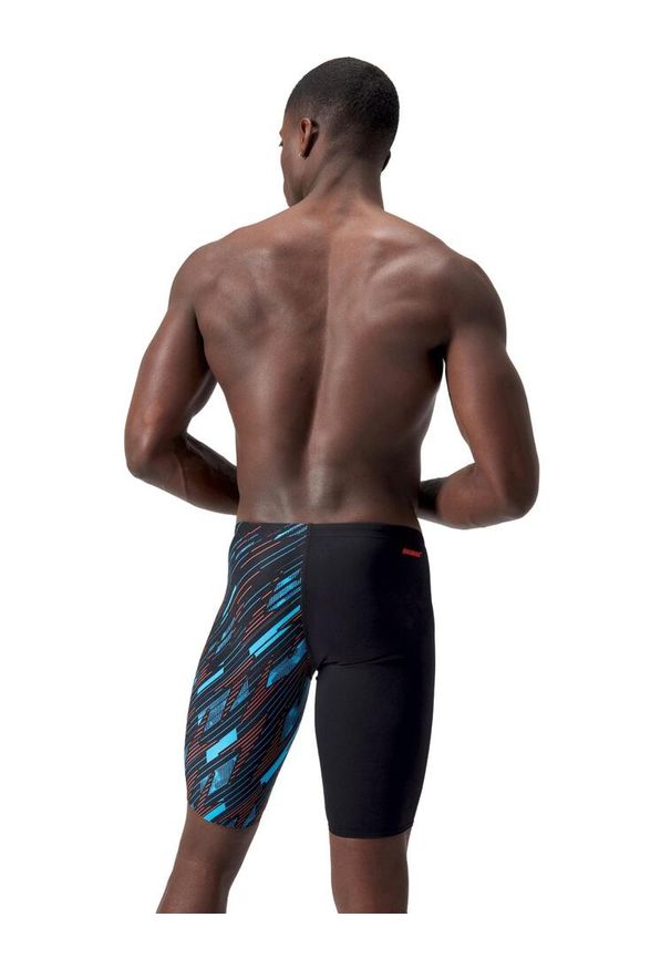 Kąpielówki męskie spodenki kąpielowe Speedo HyperBoom V-Cut. Kolor: wielokolorowy, niebieski, czarny