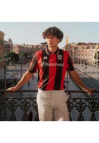 Kappa - Koszulka domowa OGC Nice 2025/26. Kolor: czerwony. Sport: piłka nożna #2