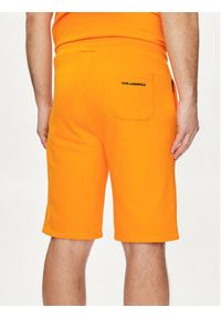 Karl Lagerfeld - KARL LAGERFELD Szorty sportowe 705032 542900 Pomarańczowy Regular Fit. Kolor: pomarańczowy. Materiał: bawełna. Styl: sportowy #5
