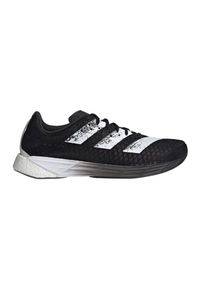 Adidas - Buty adidas Adizero Pro Shoes M GY6546 czarne. Kolor: czarny. Materiał: materiał, włókno, syntetyk, guma. Szerokość cholewki: normalna. Wzór: geometria #8
