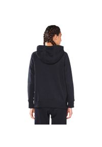 Under Armour - Bluza Z Kapturem Damska Logo Polar Rival. Typ kołnierza: kaptur. Kolor: czarny. Materiał: polar
