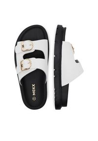 MEXX Klapki MX/021C-HY Biały. Kolor: biały. Materiał: skóra #6