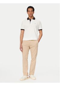 Lacoste Polo PH2017 Biały Regular Fit. Typ kołnierza: polo. Kolor: biały. Materiał: bawełna #2