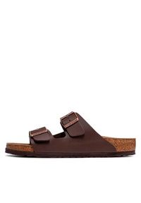 Birkenstock Klapki Arizona 0051701 Brązowy. Kolor: brązowy. Materiał: skóra #4