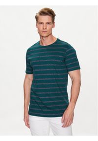 Lindbergh T-Shirt 30-400179 Zielony Relaxed Fit. Kolor: zielony. Materiał: bawełna