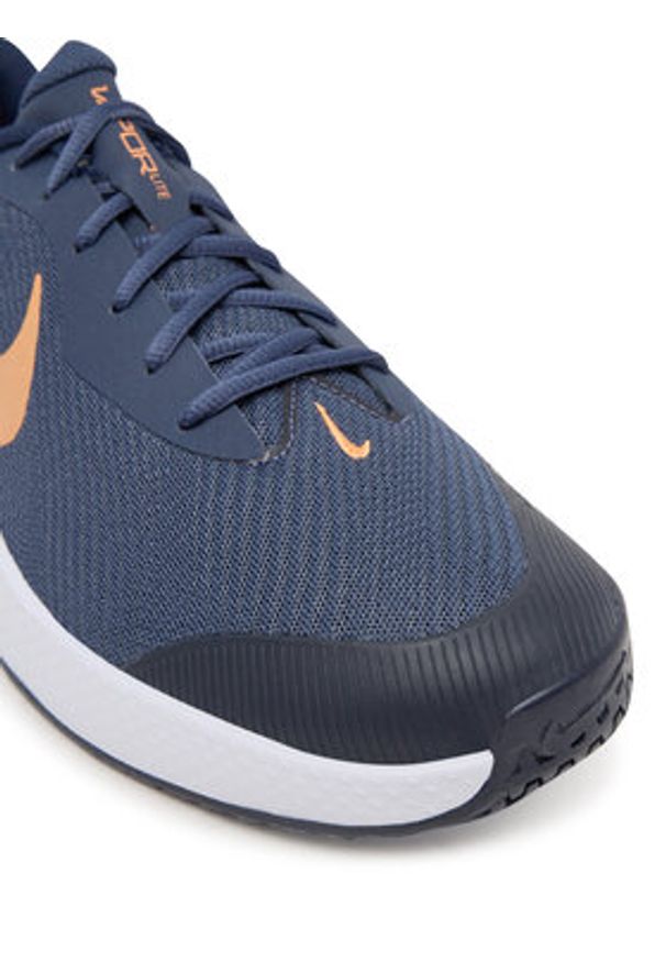 Nike Buty do tenisa M Vapor Lite 3 Hc FZ2155 400 Granatowy. Kolor: niebieski. Materiał: materiał. Sport: tenis