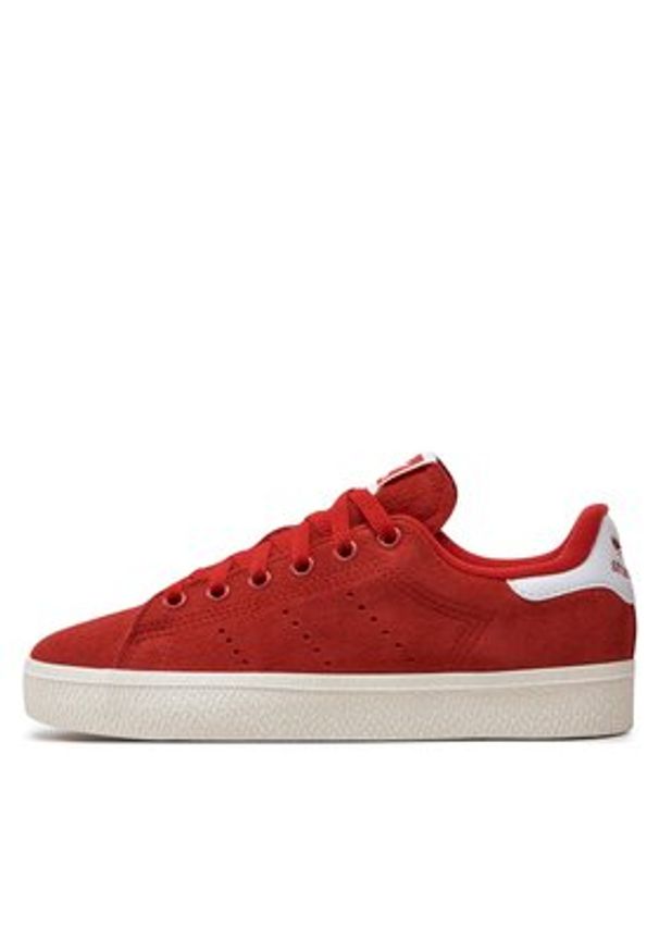 Adidas - adidas Sneakersy Stan Smith CS IE0446 Czerwony. Kolor: czerwony. Materiał: zamsz, skóra. Model: Adidas Stan Smith