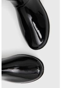 Answear Lab Kalosze kolor czarny. Nosek buta: okrągły. Kolor: czarny. Materiał: materiał, guma. Wzór: gładki. Styl: wakacyjny #3