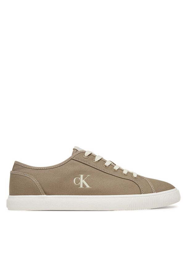Tenisówki Calvin Klein Jeans. Kolor: beżowy