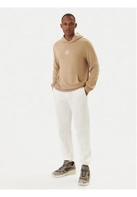 Polo Ralph Lauren Bluza 714P03152003 Beżowy Regular Fit. Typ kołnierza: polo. Kolor: beżowy. Materiał: wiskoza, syntetyk #5