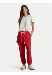 Polo Ralph Lauren Spodnie dresowe 211971700007 Czerwony Tapered Fit. Kolor: czerwony. Materiał: bawełna #5