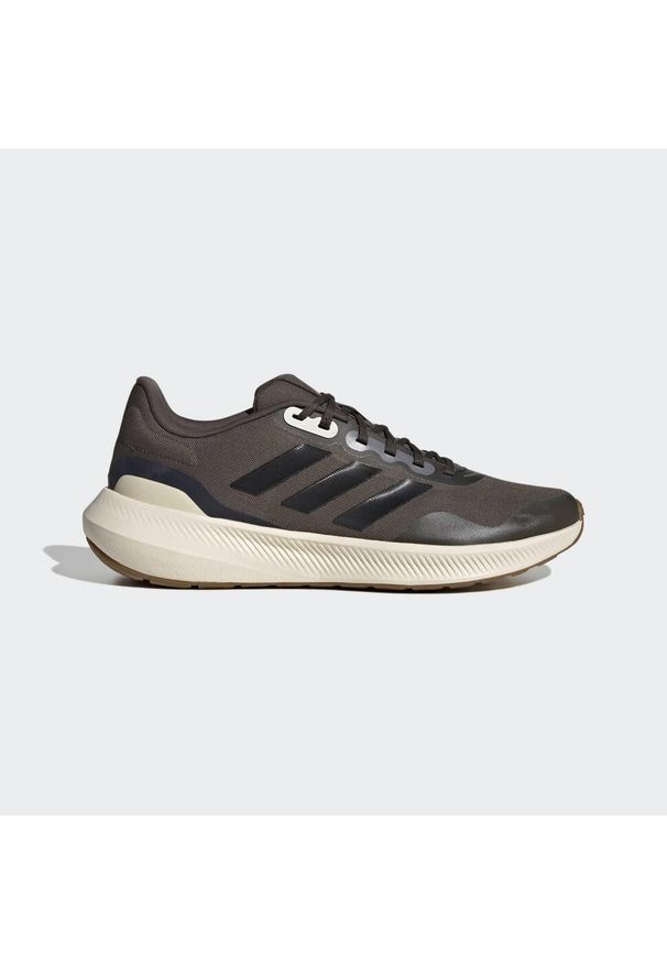 Adidas - Buty Runfalcon 3 TR. Kolor: brązowy, zielony, czarny, wielokolorowy. Materiał: materiał. Sport: bieganie