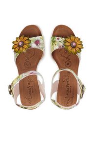 Laura Vita Sandały Facyo 75 Zielony. Kolor: zielony. Materiał: skóra #6