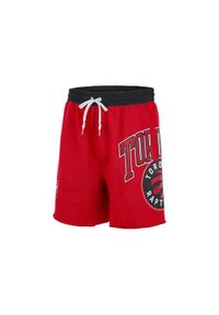 Spodnie sportowe męskie Nike Nba Toronto Raptors Courtside 75. Kolor: czerwony. Długość: krótkie