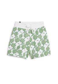 Spodenki Puma Ess Blossom 5 Aop Shorts Tr, Kobiety. Kolor: zielony. Materiał: materiał, bawełna #1