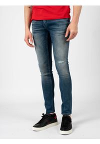 Antony Morato Jeansy "Ozzy" | MMDT00241-FA750257 | Ozzy | Mężczyzna | Niebieski. Okazja: na co dzień. Kolor: niebieski. Wzór: aplikacja. Styl: casual #5