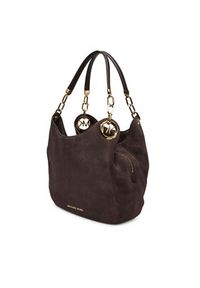 MICHAEL Michael Kors Torebka Lilie 30F3G0LE3S Brązowy. Kolor: brązowy. Materiał: skórzane, zamszowe #4