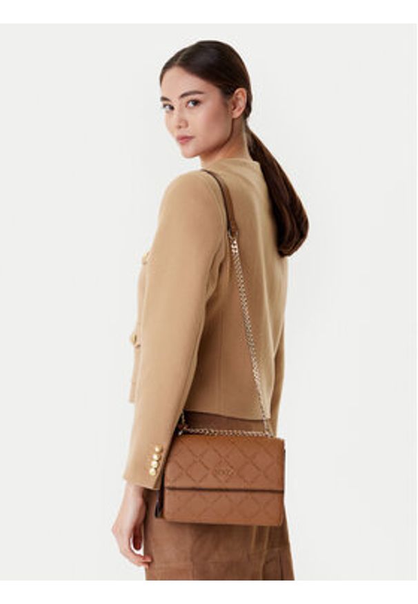 Liu Jo Torebka Ecs M Crossbody AF5055 E0538 Brązowy. Kolor: brązowy. Materiał: skórzane