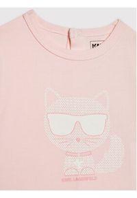 Karl Lagerfeld Kids Śpiochy Z97047 Różowy Regular Fit. Kolor: różowy. Materiał: bawełna
