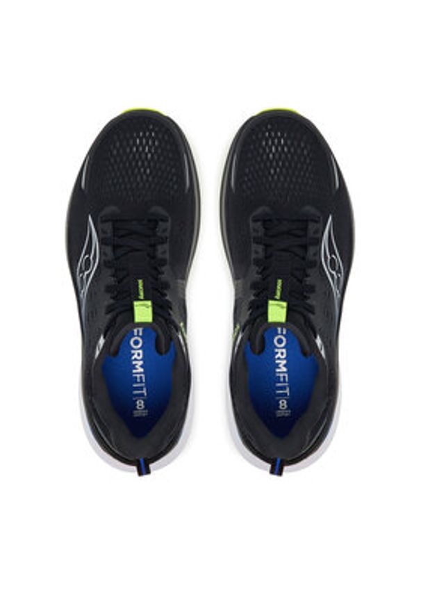 Saucony Buty do biegania Guide 18 S20998 Czarny. Kolor: czarny. Materiał: materiał