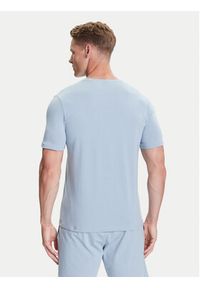 BOSS T-Shirt Mix&Match 50515312 Błękitny Regular Fit. Kolor: niebieski. Materiał: bawełna #3