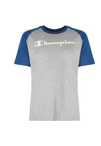 Champion T-Shirt. Okazja: na co dzień. Materiał: tkanina. Wzór: nadruk. Styl: casual #1