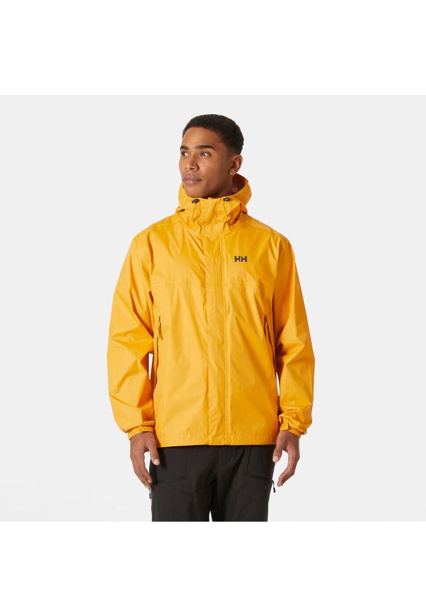 Kurtka wodoodporna Helly Hansen Loke. Kolor: żółty. Sport: turystyka piesza