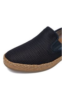 Rieker Espadryle CEO-B2661-14 Granatowy. Kolor: niebieski. Materiał: materiał #2