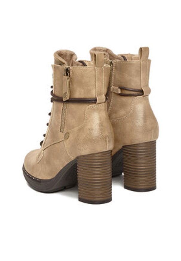 Beverly Hills Polo Club Trzewiki CEO-WS6632-02 Beżowy. Kolor: beżowy. Materiał: materiał