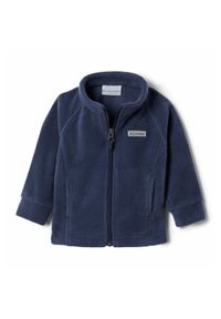 columbia - Polar Turystyczny Rozpinany Dziecięcy Columbia Benton Springs Fleece. Kolor: niebieski. Materiał: poliester. Sport: turystyka piesza #1